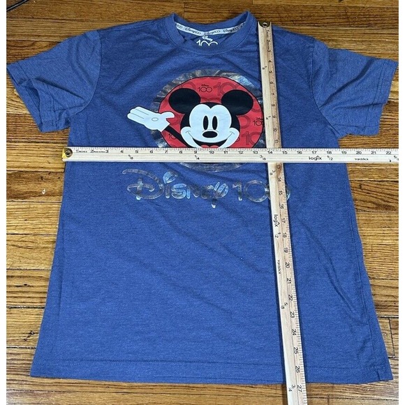DISNEY Shirt, Size‎ Small, 100 Years of Wonder, Mickey Mouse, Anniversary, - Picture 4 of 6